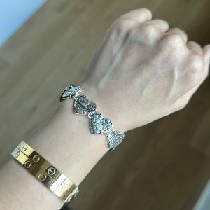 Silver Heart bracelet